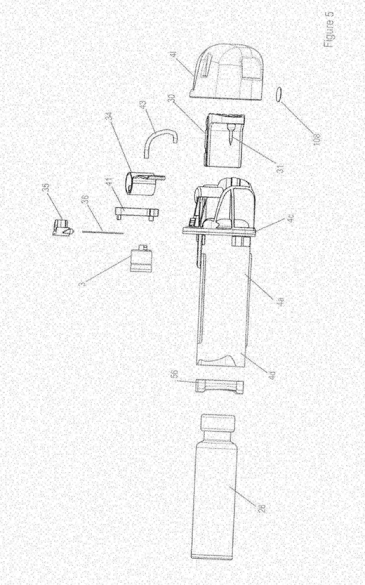 Segmented piston rod for a medication delivery device