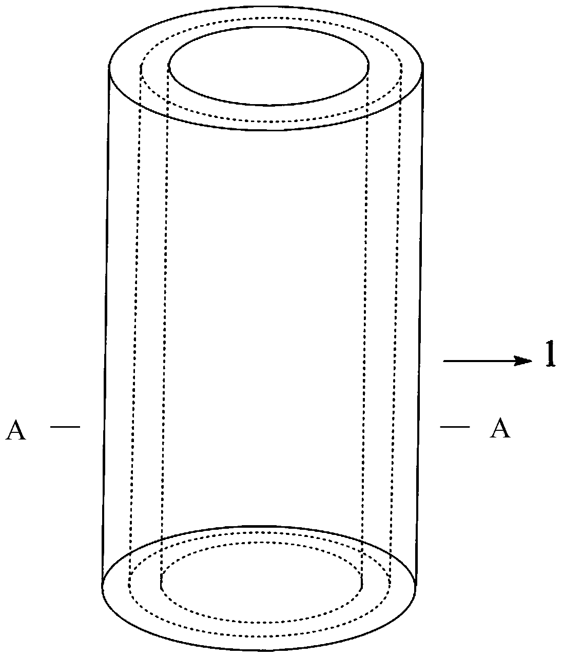 A hollow tubular biodegradable drug delivery system and its preparation method