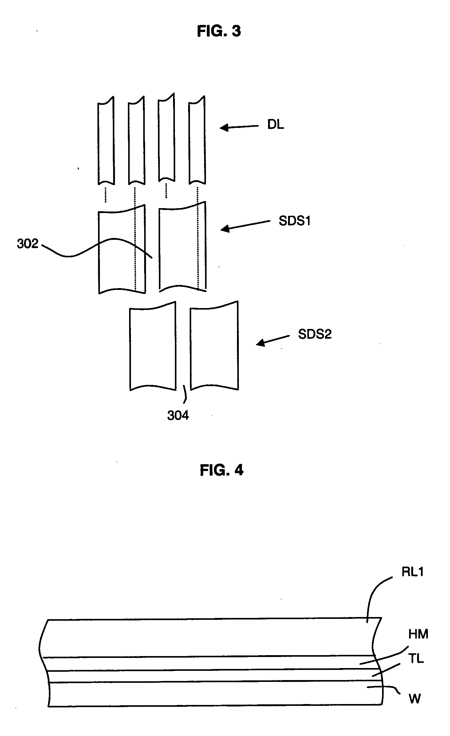 Method of patterning a positive tone resist layer overlaying a lithographic substrate