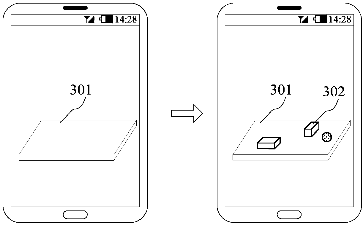 Display method and display apparatus for mobile terminal