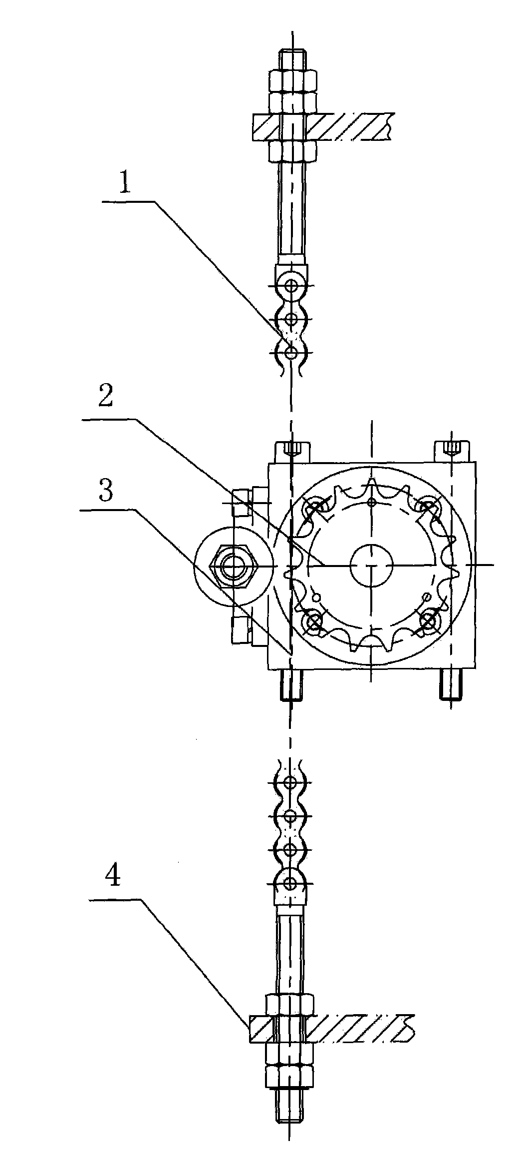 Counting device for sand box or casting