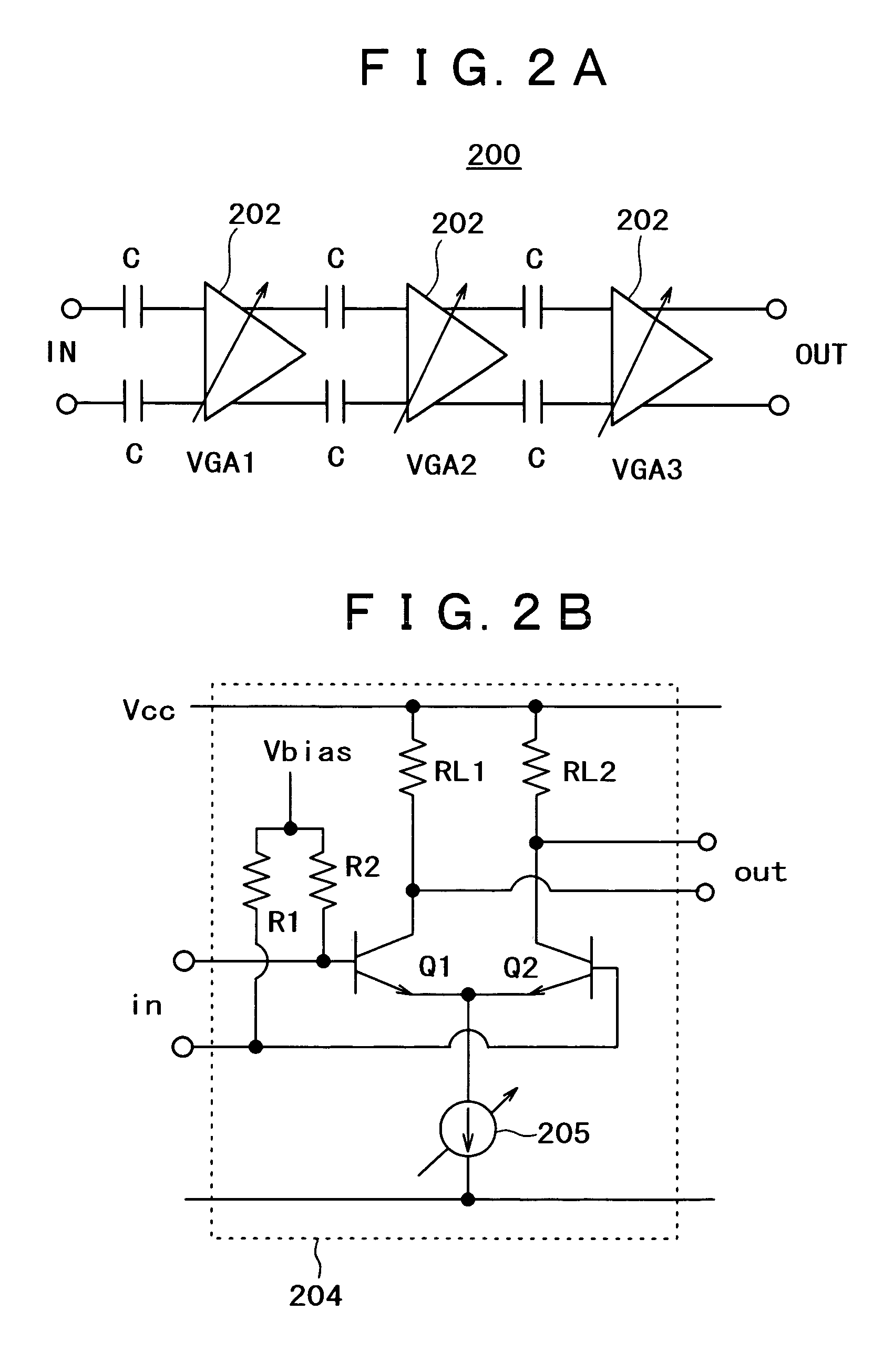 Variable gain amplifier for use in communications