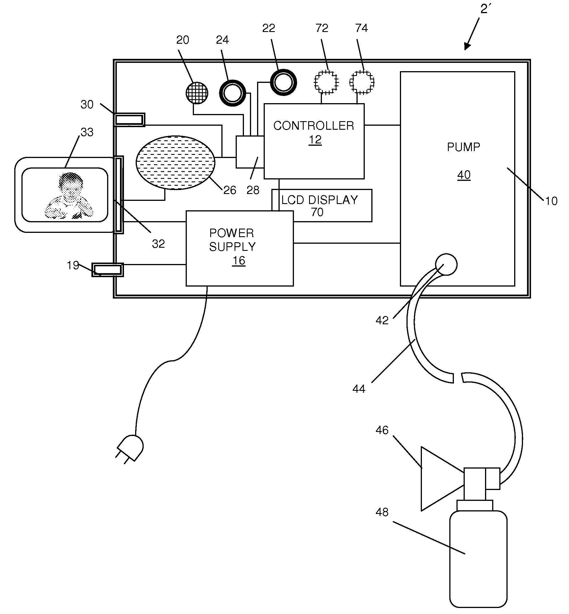 Device and method for enhancing milk let-down with a breast pump