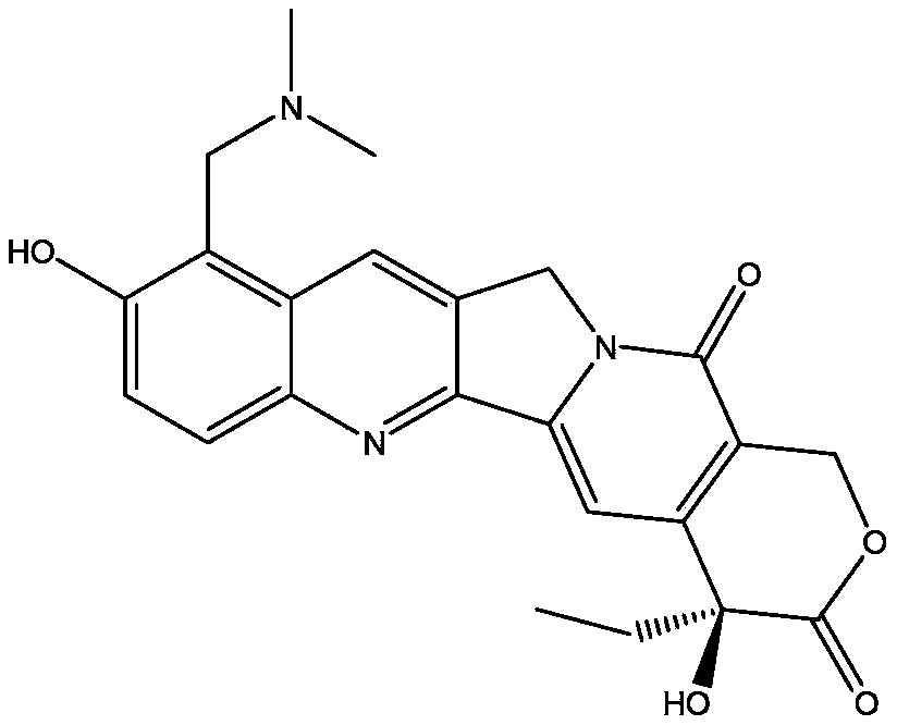 Camptothecin derivative and preparation method thereof as well as application of camptothecin derivative in preparation of medicine for treating tumours