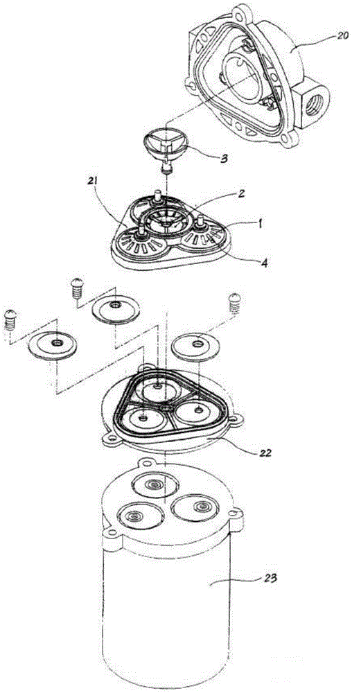 One-way valve structure