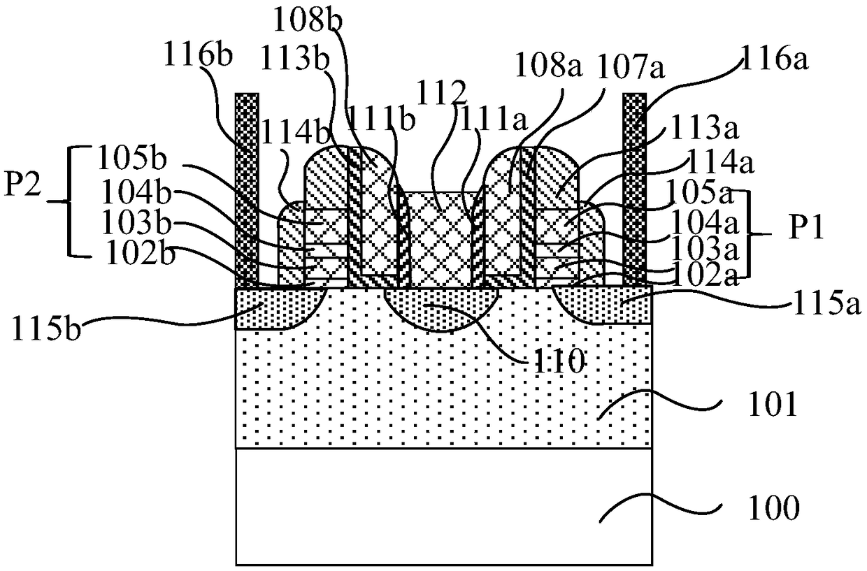 Operating method for P channel flash memory unit