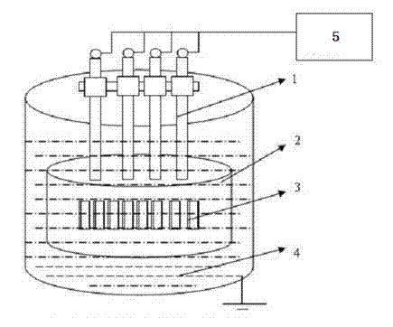 Process for accelerating core removal speed by utilizing liquid-electric effect and special high-temperature high-pressure core removal kettle