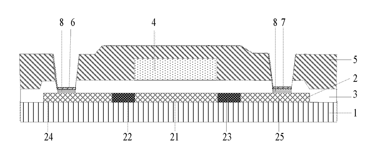 Thin film transistor, method for manufacturing the same, and array substrate