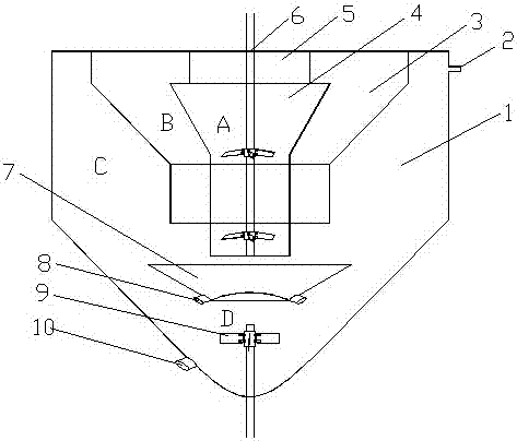 A mechanical crystallizer for potassium salt industry