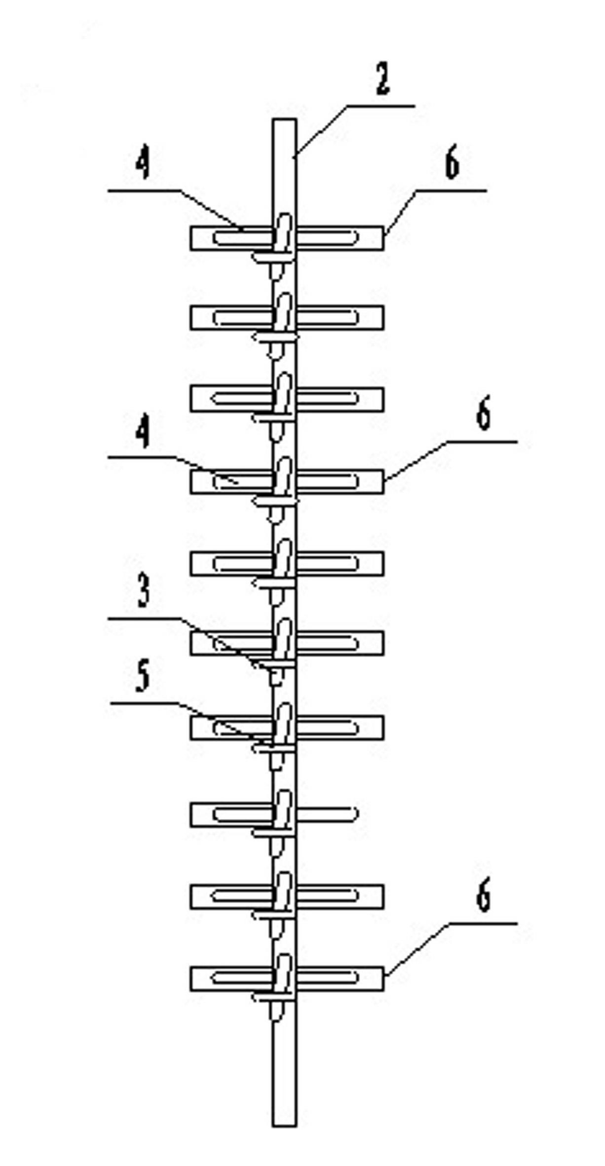 Positioning support for dowel bars at concrete pavement joints