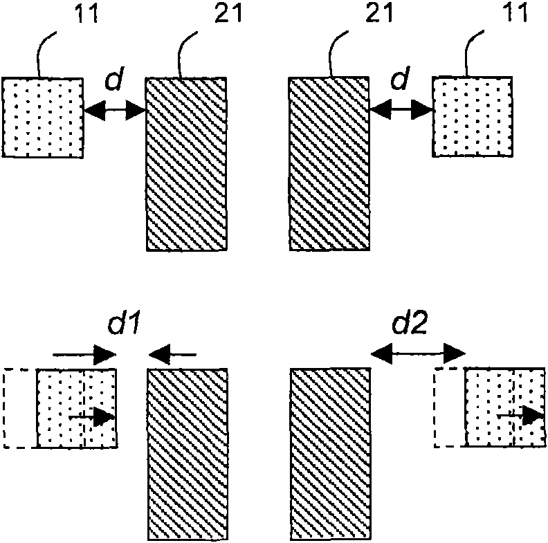 Mass body applicable to micro-electromechanical sensor and three-axis micro-electromechanical sensor using same