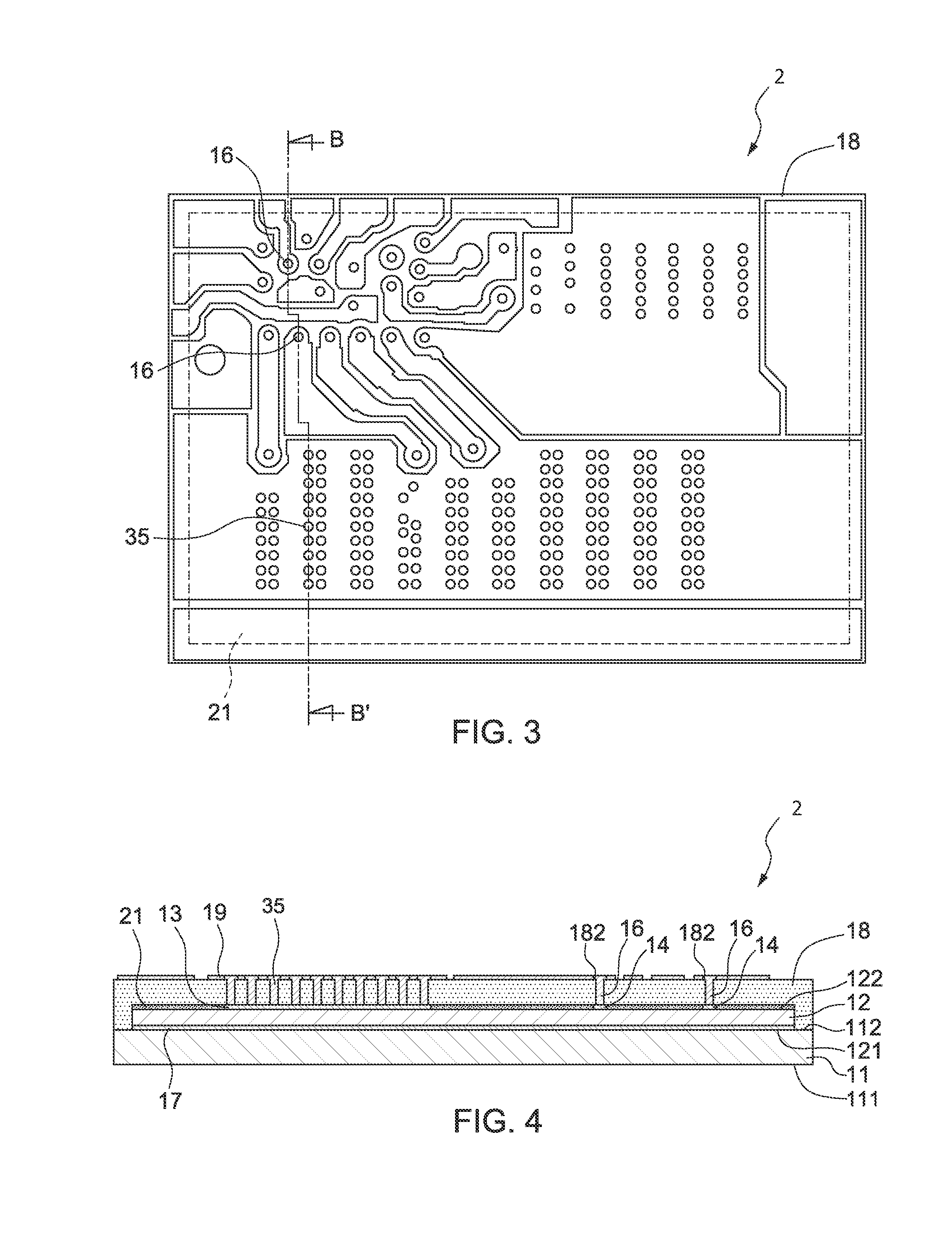 Semiconductor device package and method of making the same