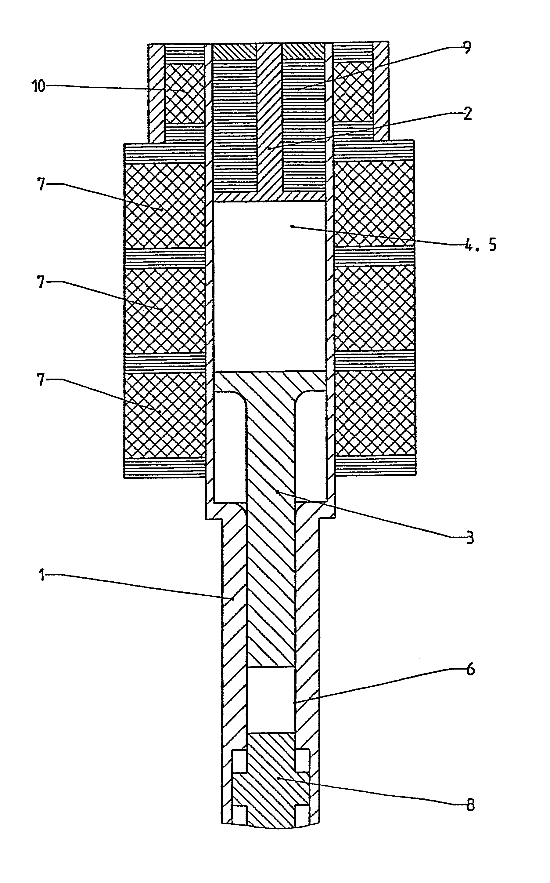 Pneumatic spring percussion mechanism with an electro-dynamically actuated driving piston