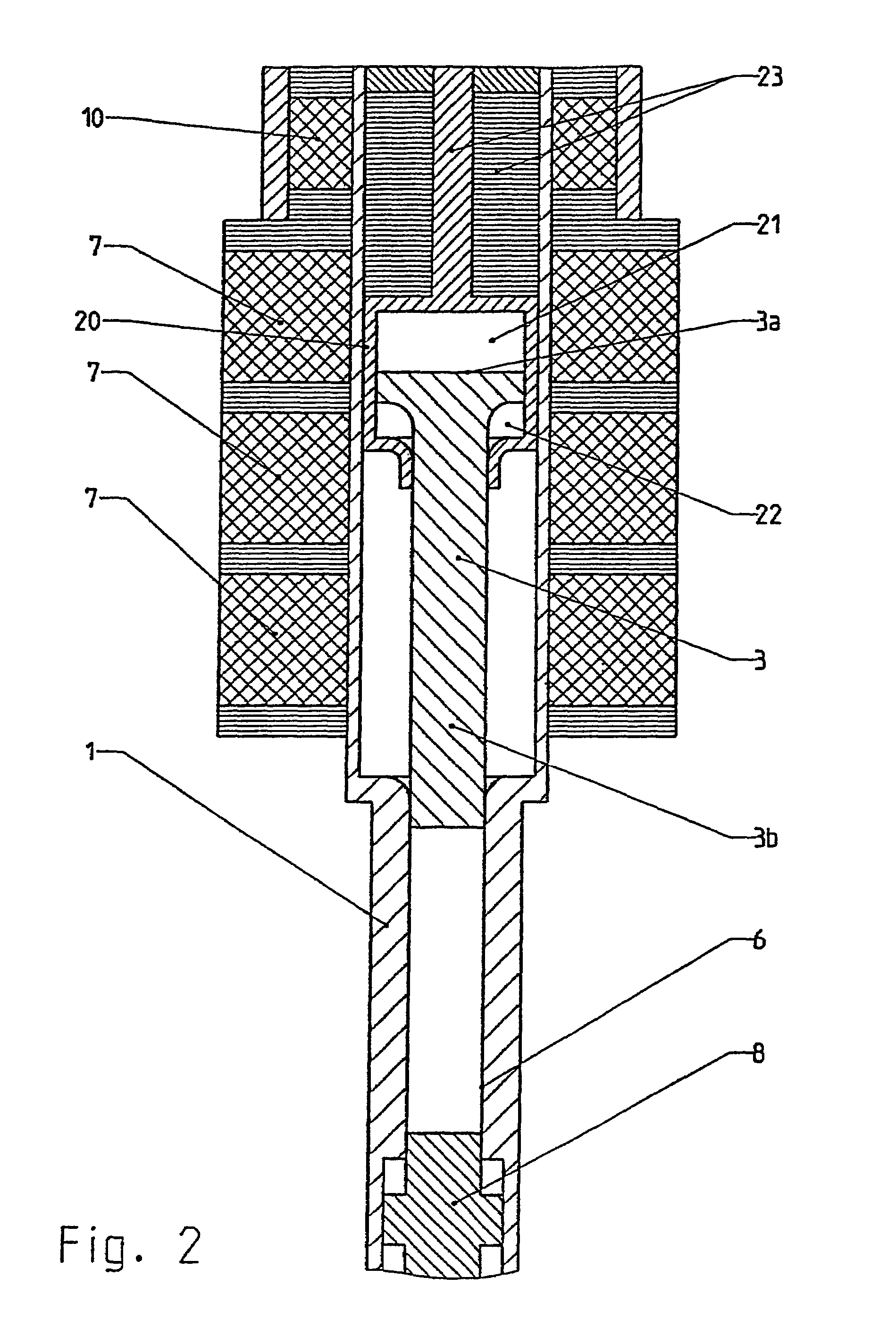 Pneumatic spring percussion mechanism with an electro-dynamically actuated driving piston