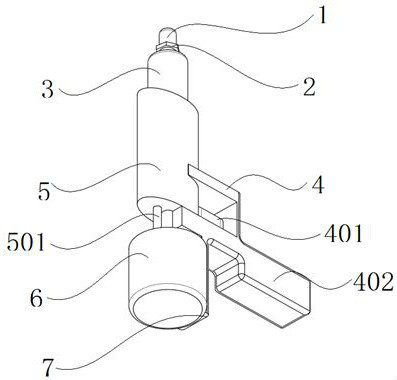 Adjustable fruit tree pollination gun