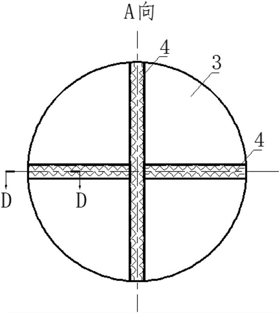 A sewing structure for a deceleration umbrella umbrella bag