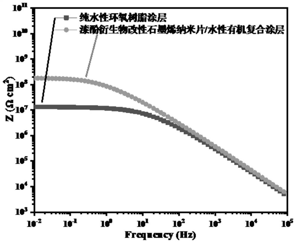 Water-based nanosheet composite coating as well as preparation method and application thereof