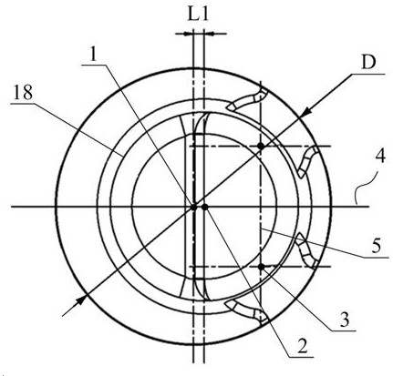 Combustion chamber and gas engine