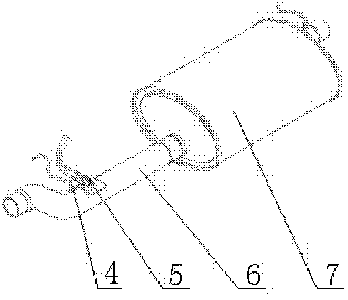 Connection device and integrated SCR (selective catalytic reduction) catalytic muffler