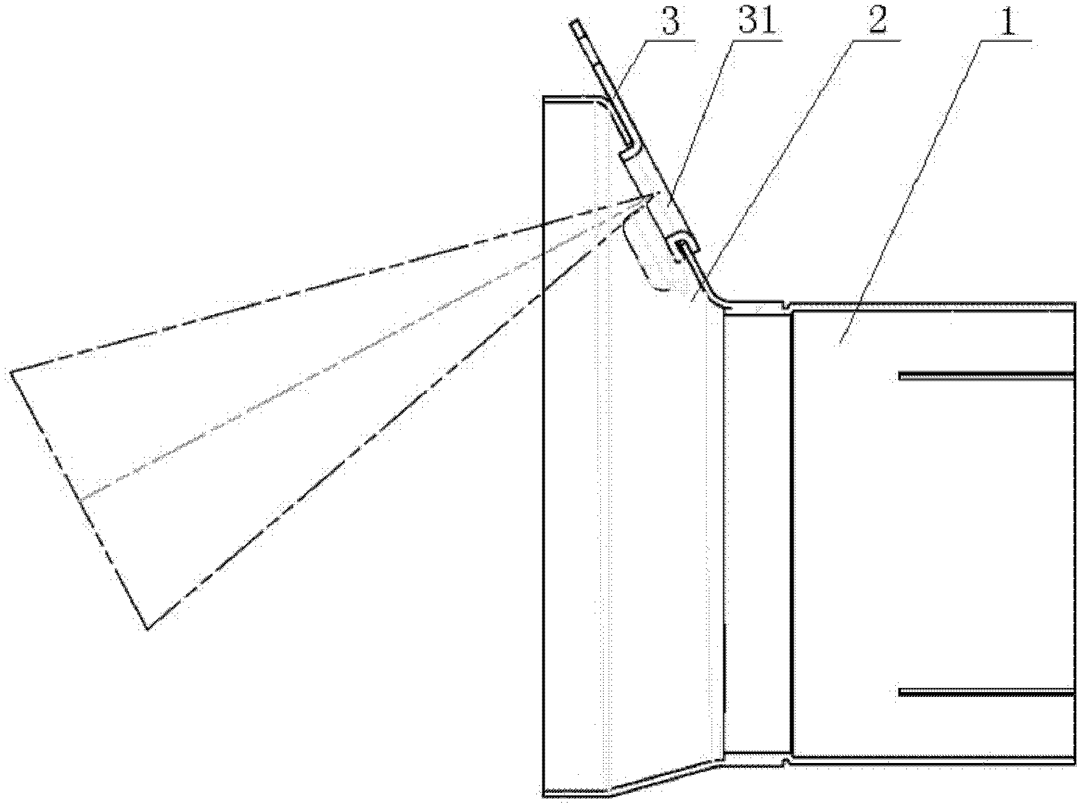 Connection device and integrated SCR (selective catalytic reduction) catalytic muffler