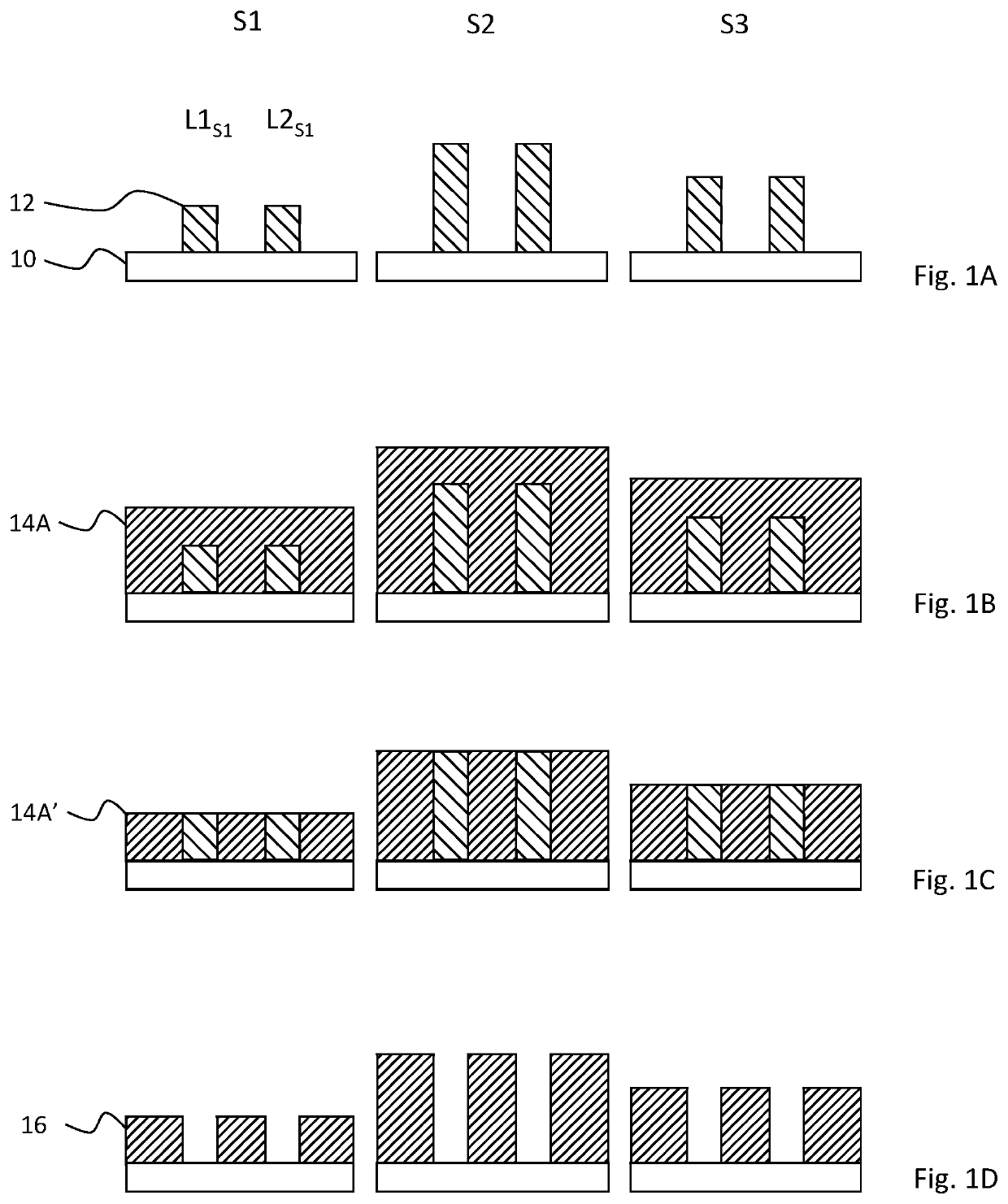 Method of manufacturing a height-modulated optical diffractive grating