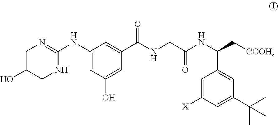 3,5 Phenyl-Substituted Beta Amino Acid Derivatives as Integrin Antagonists