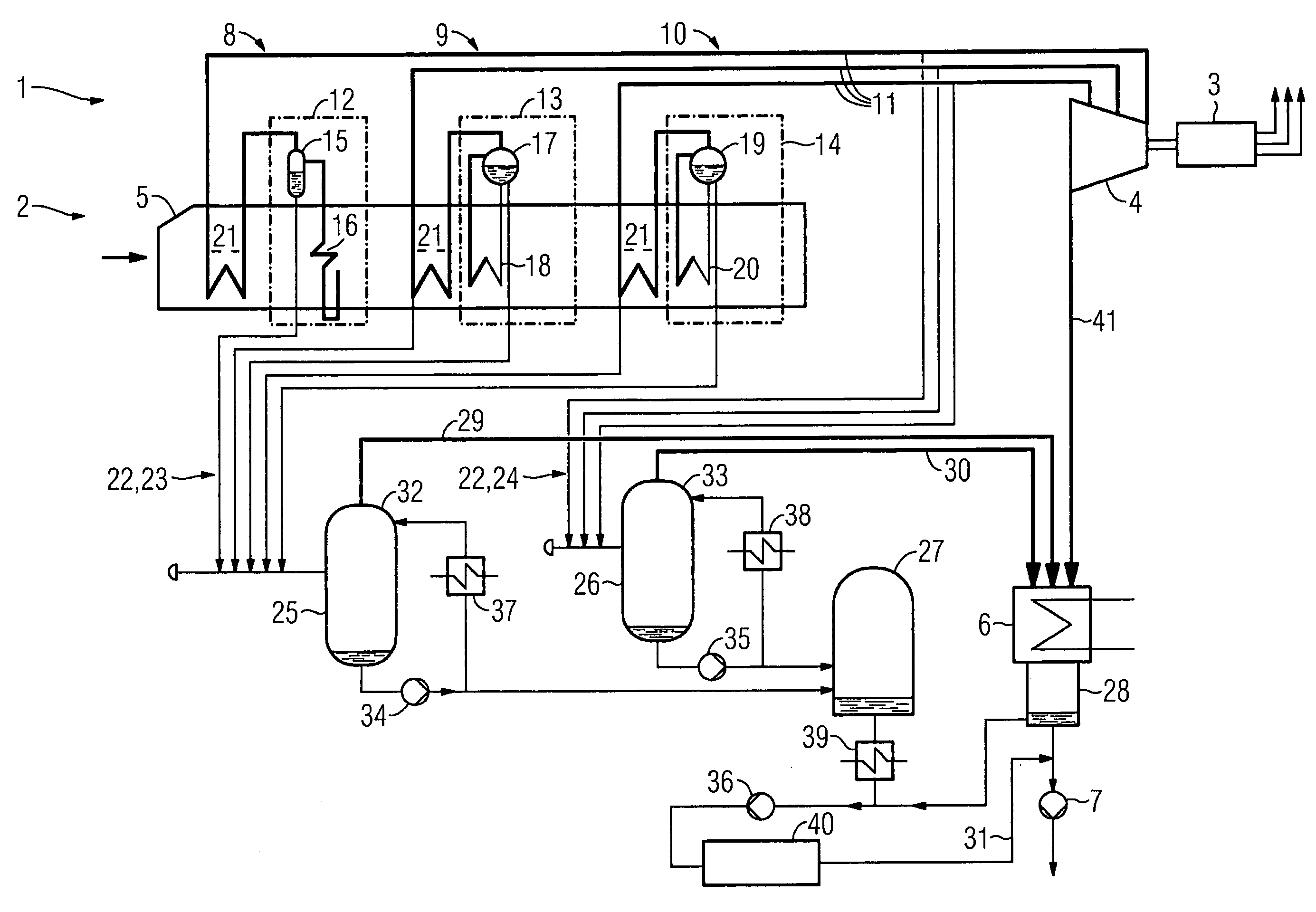 Method For Operating A Steam Power Plant, Particularly A Steam Power Plant In A Power Plant For Generating At Least Electrical Energy, And Corresponding Steam Power Plant