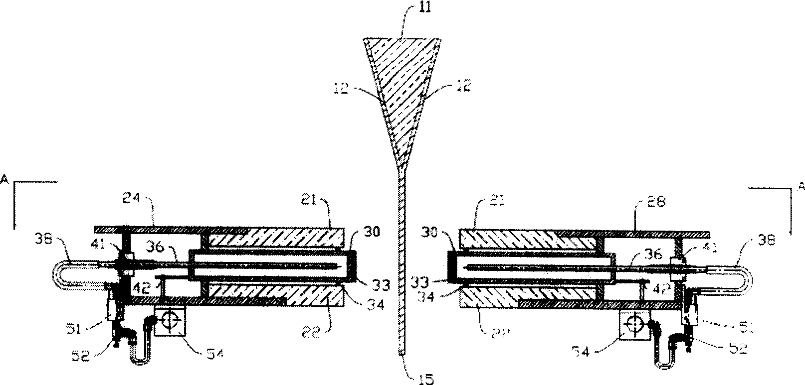 Device and method for controlling glass-board thickness evenness