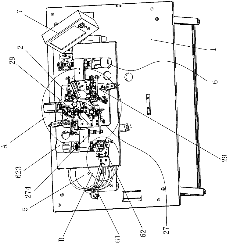 Full-automatic double-reel combined winding machine