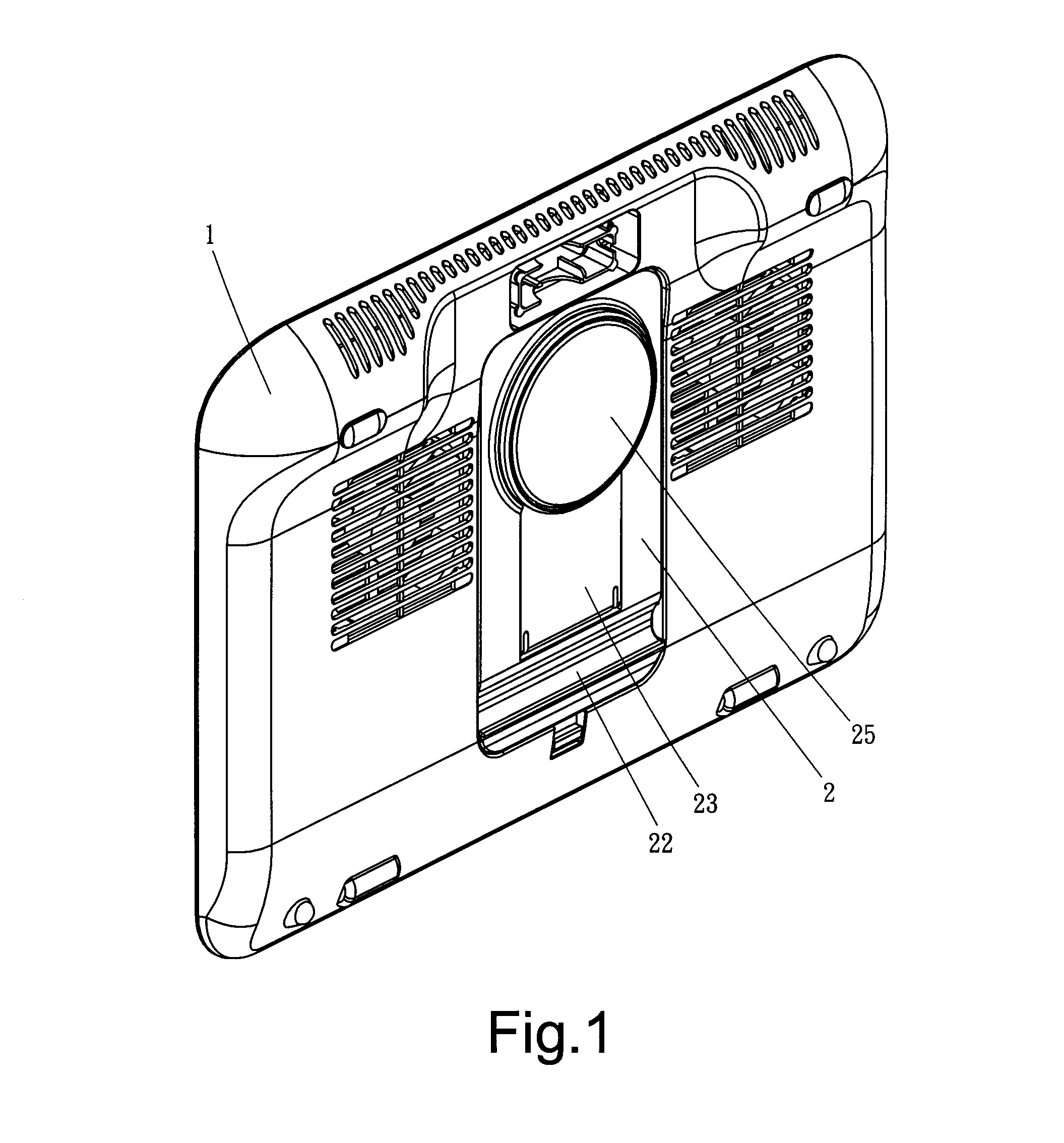 Tiltable notebook-computer cooling pad with tablet-computer bracket