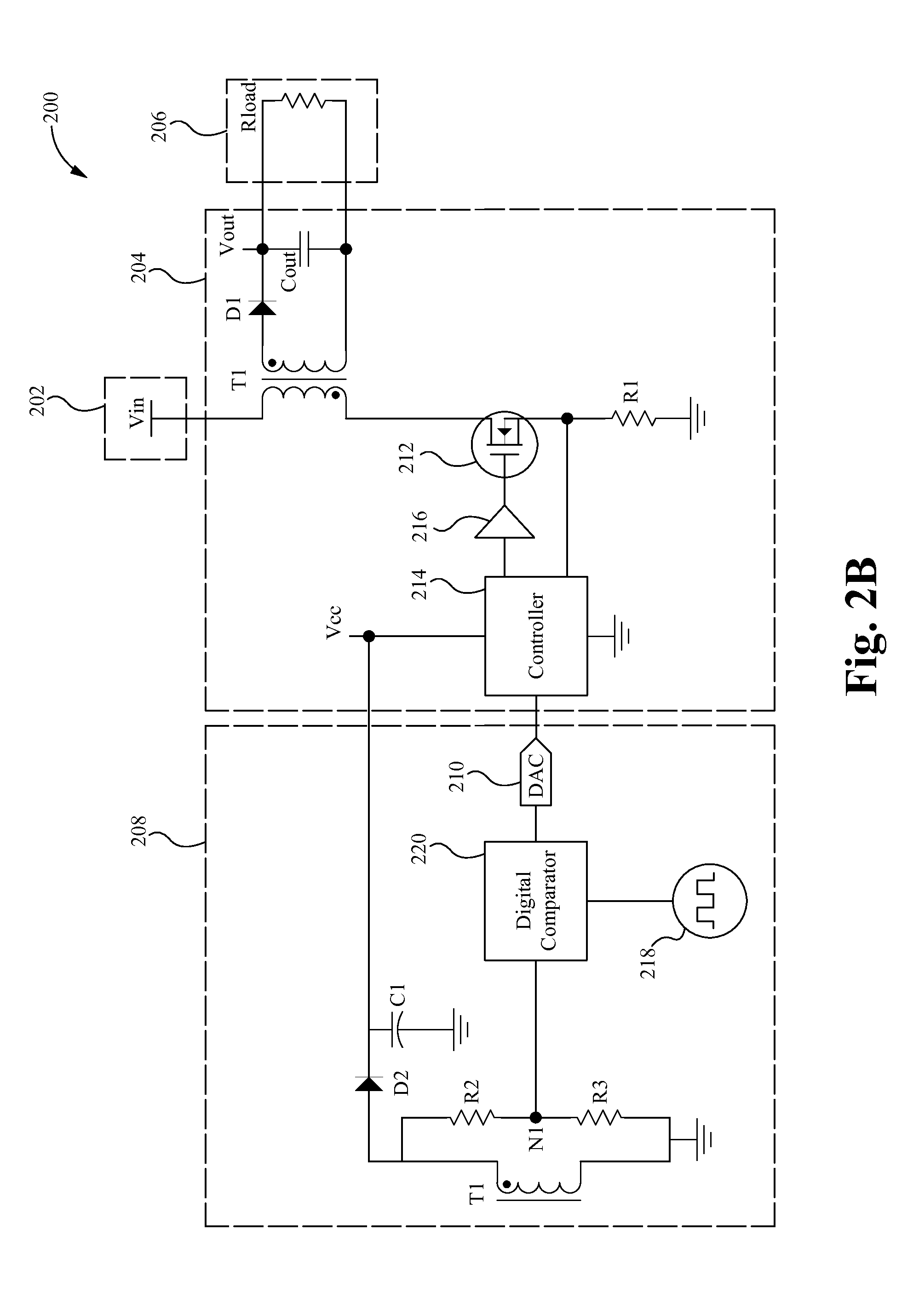 Digital error signal comparator