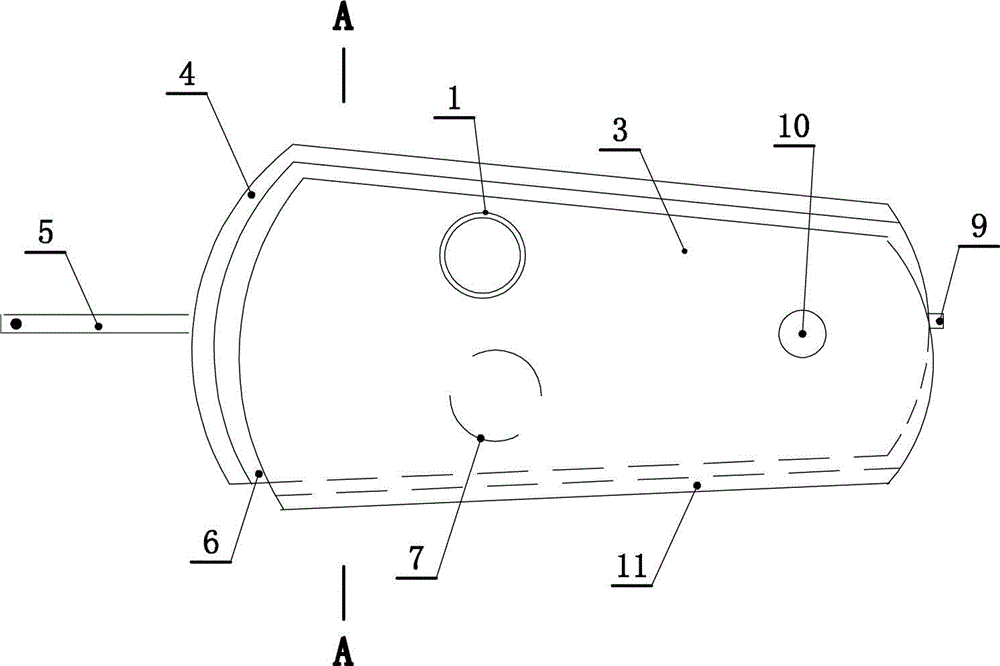 Double hole plateless sealing angle ash release valve