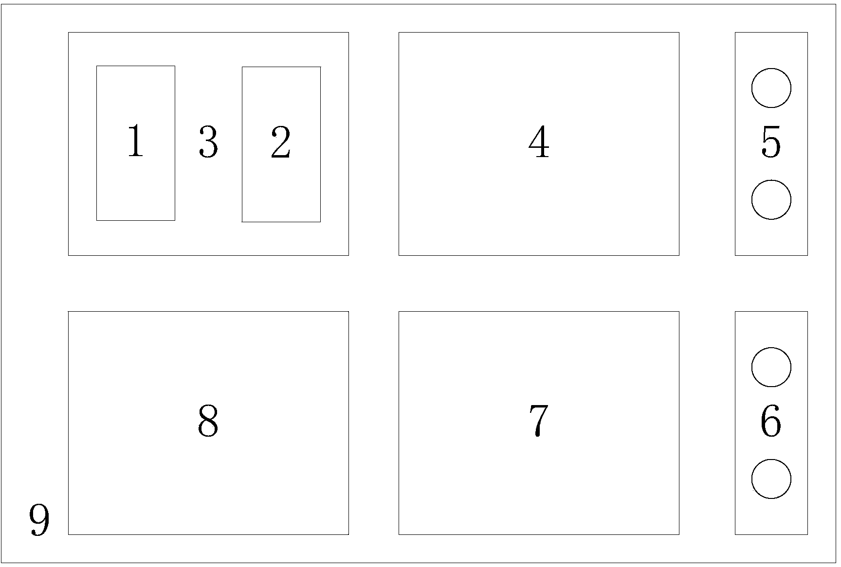 Terminal node of intelligent housing system and intelligent housing system