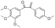 1,2-diaryl-2-propenyl-1-ketone compounds and use thereof