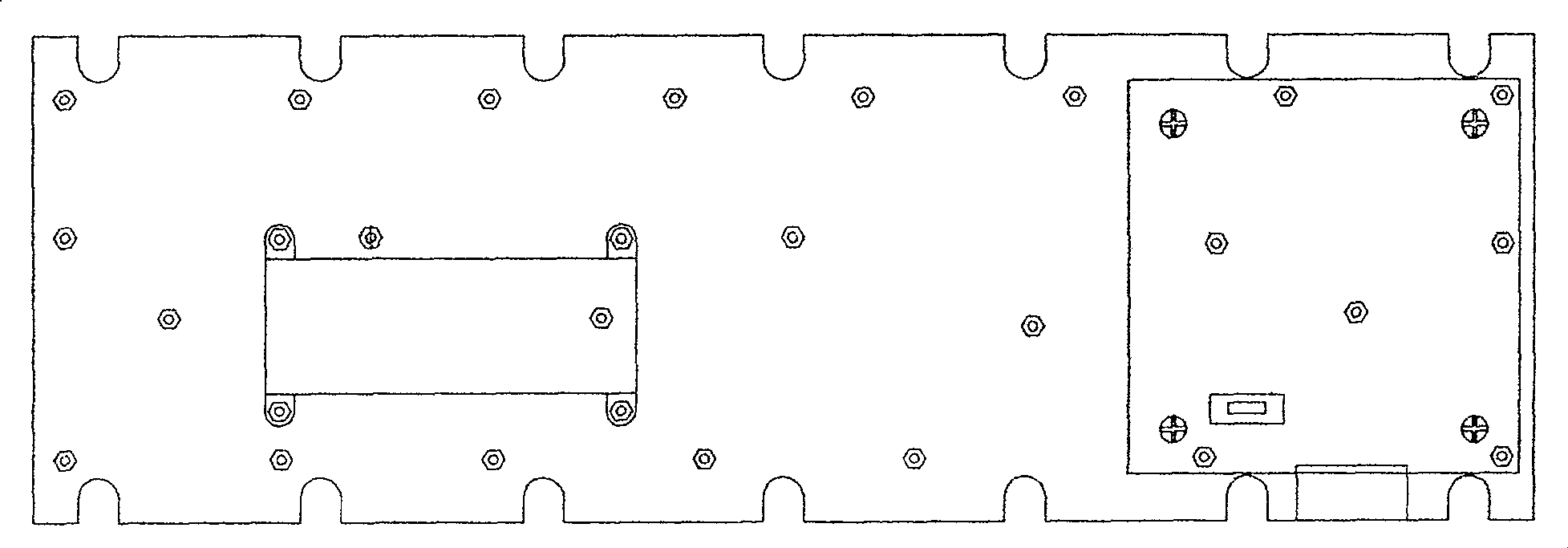 Safety connecting method between circuit boards on information safety device