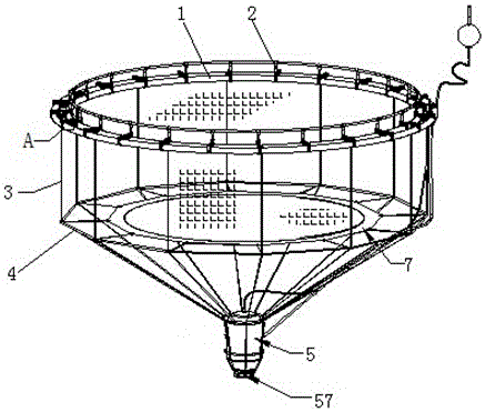 Lift-type aquaculture net cage