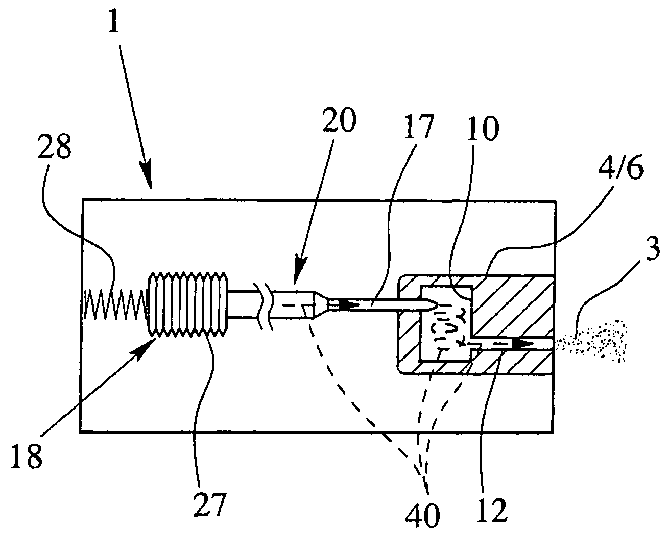 Dispensing device (CAT)