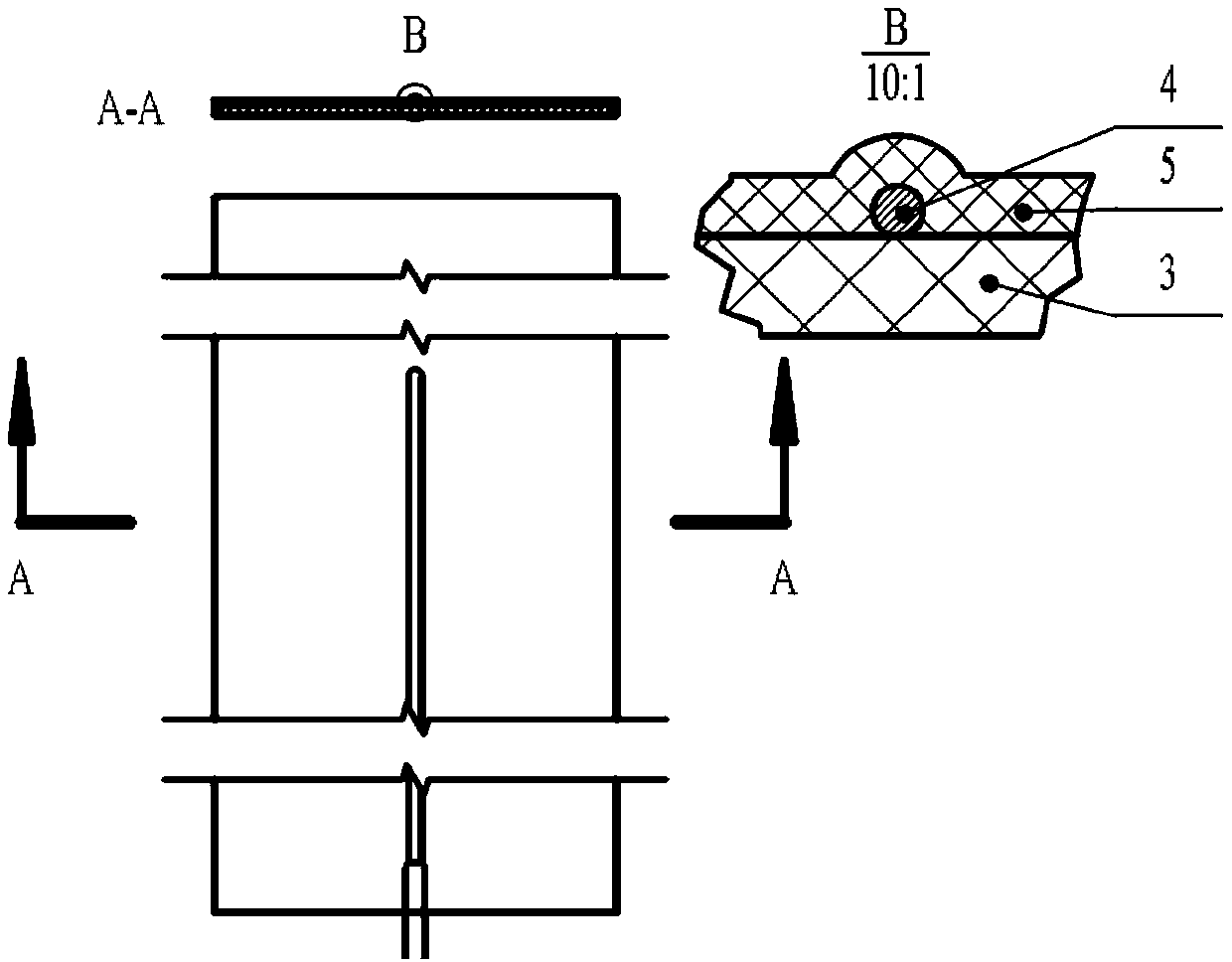 A Manufacturing Process of Glass Fiber/Epoxy Resin Composite Substrate Fiber Bragg Grating Sensor