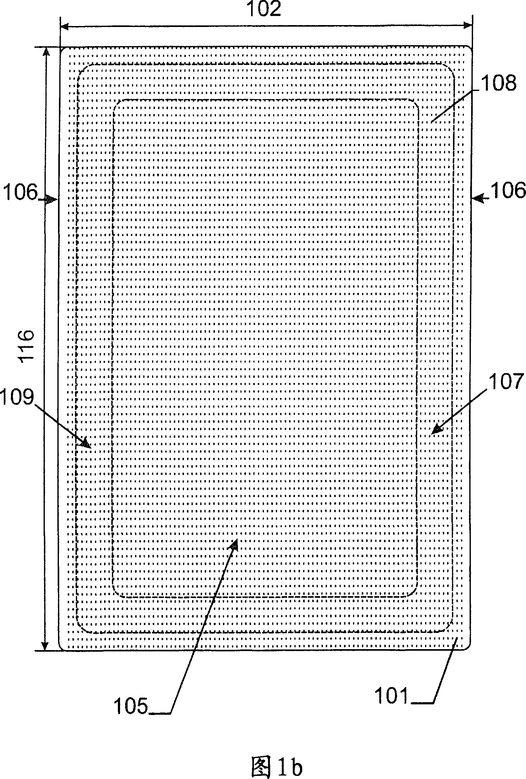 Impact absorbing device with tape-like device attached