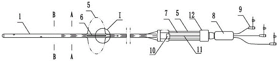 Vesicourethral Simultaneous Manometry Tube with Memory Metal Basket Fixture