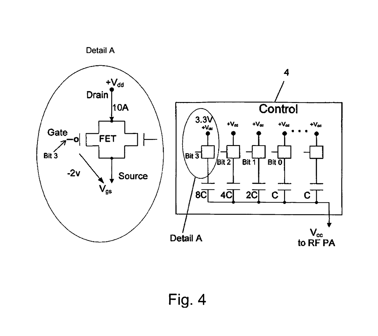 Method and system for boosting the supply of power amplifier