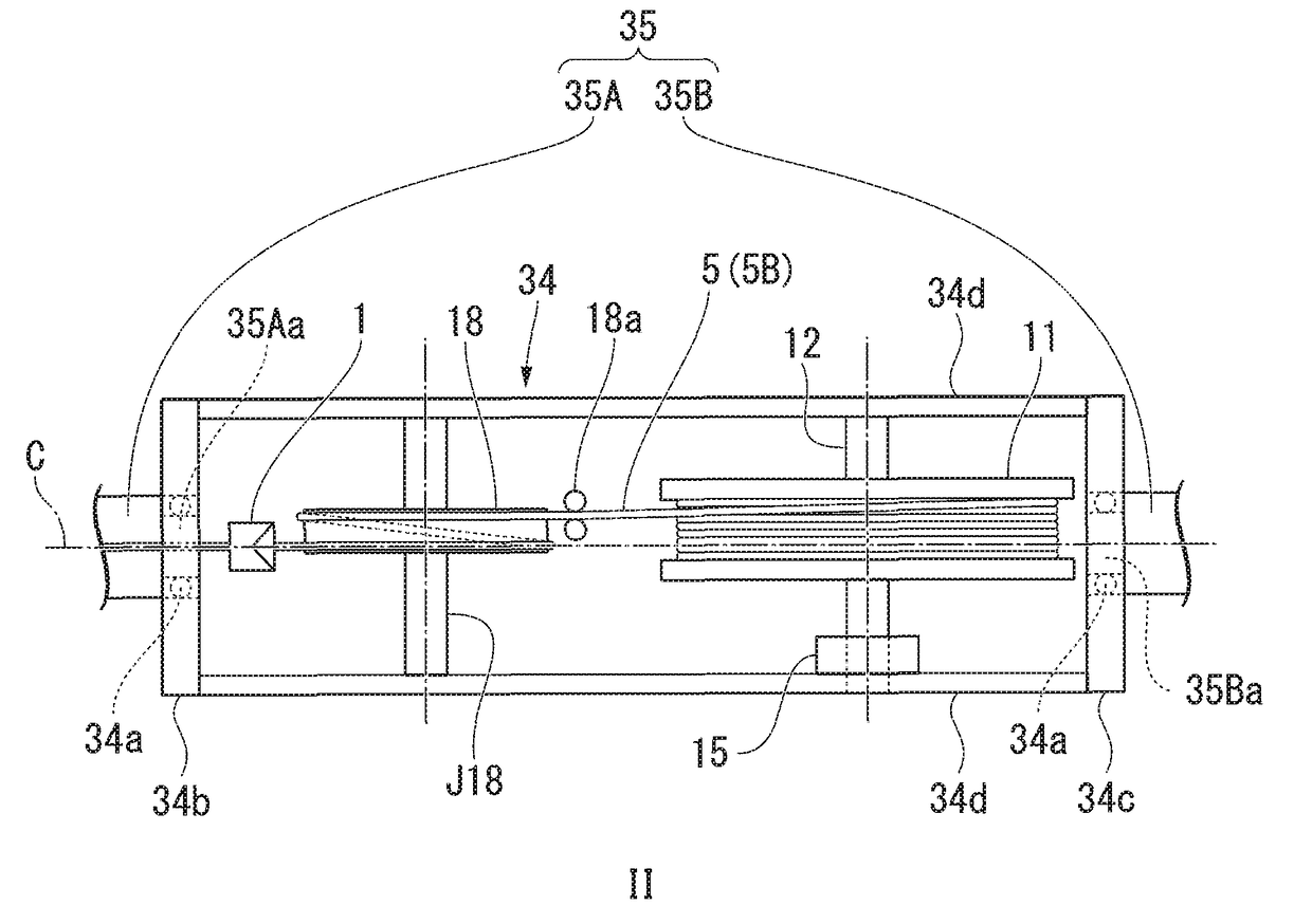 Method of producing inner spiral grooved tube and apparatus for producing inner spiral grooved tube