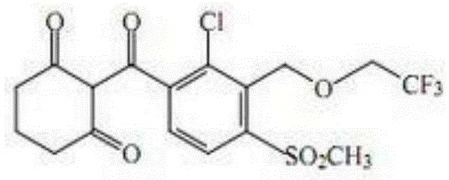 Weeding composition containing tembotrione and bentazone