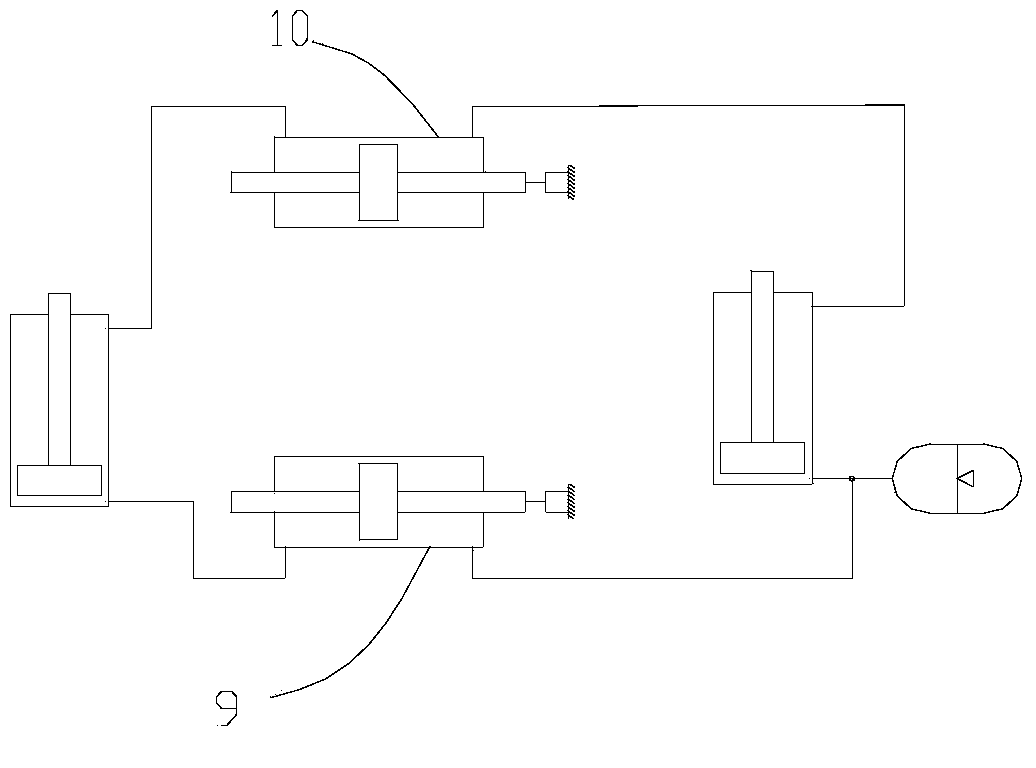 Suspension arm bearing device, suspension arm bearing system and crane