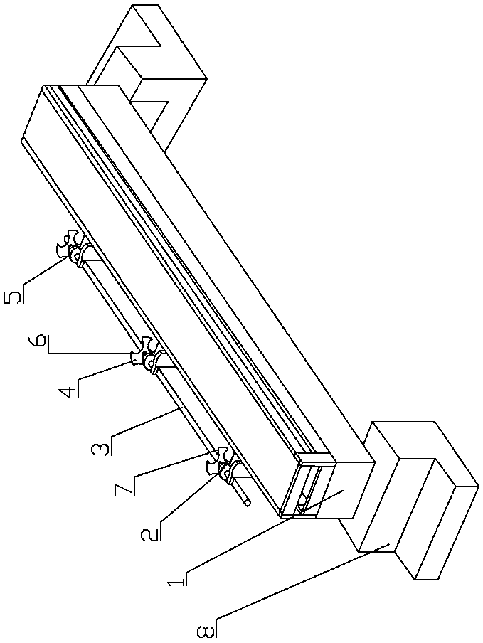 Tubing shifting conveying device and using method thereof