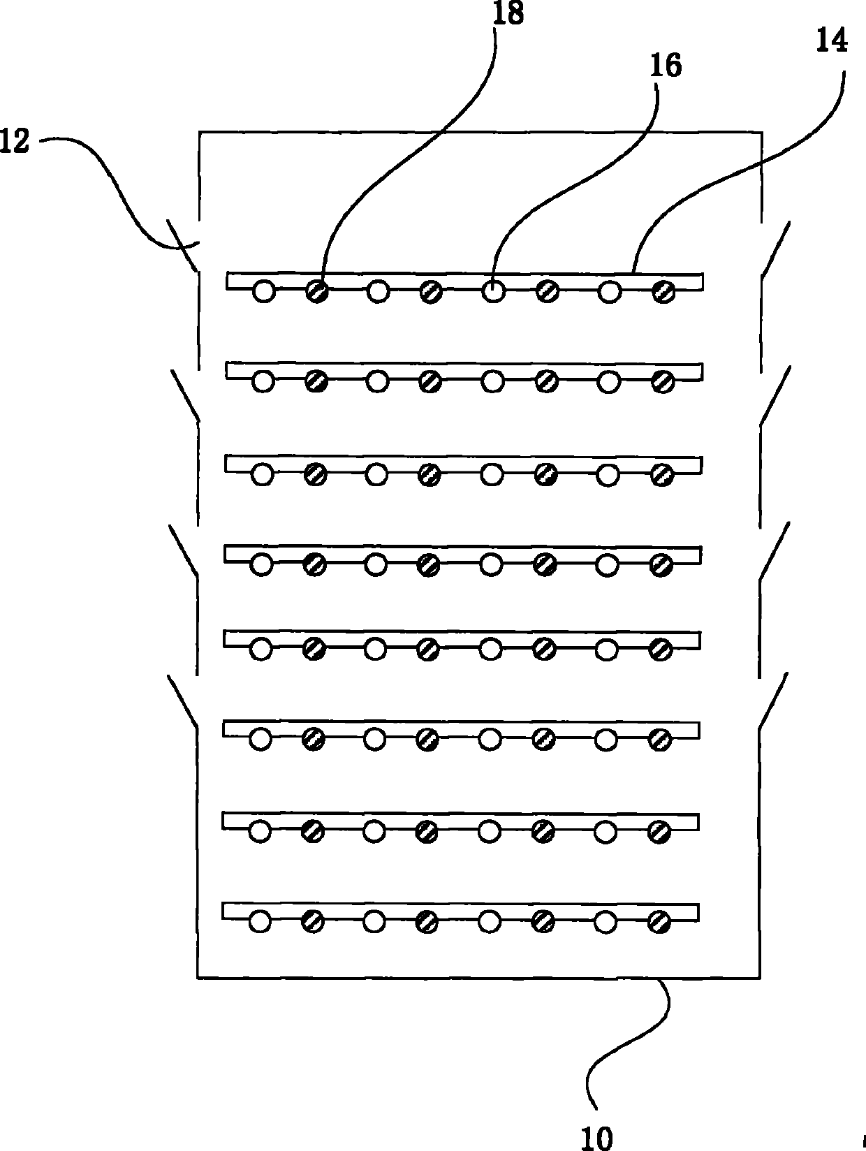 Sophora japonica rice, and making method and processing equipment thereof