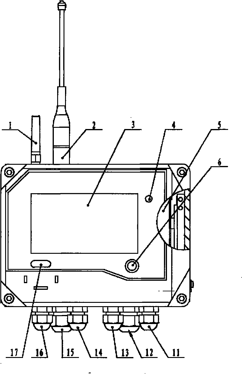 Volume correction instrument with wireless data transmission function