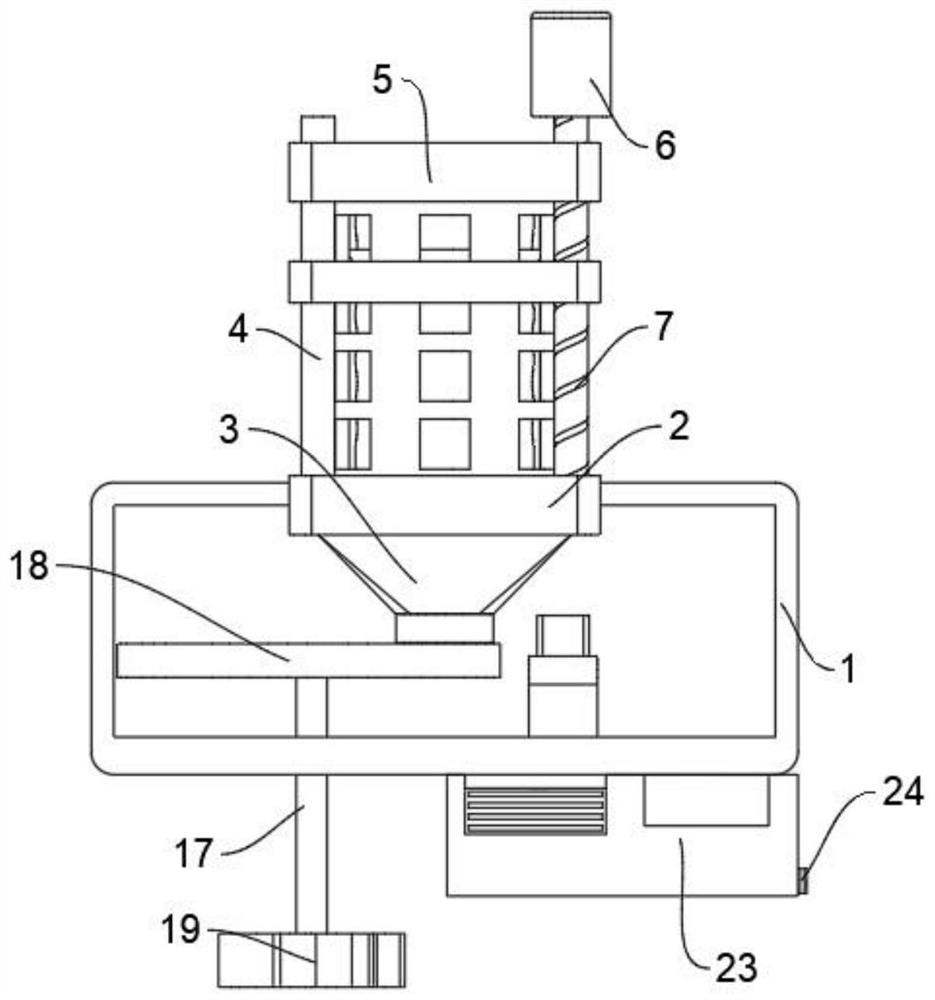 Rice planting disease and pest monitoring device based on irrigation device