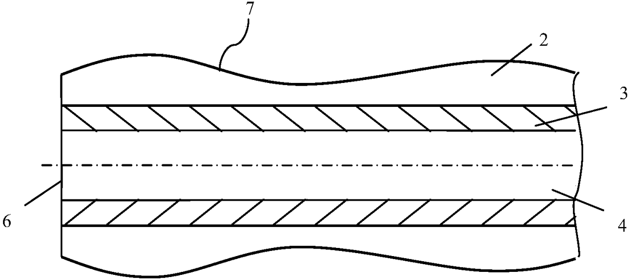 Low-stress high-damping railway fastener elastic strip