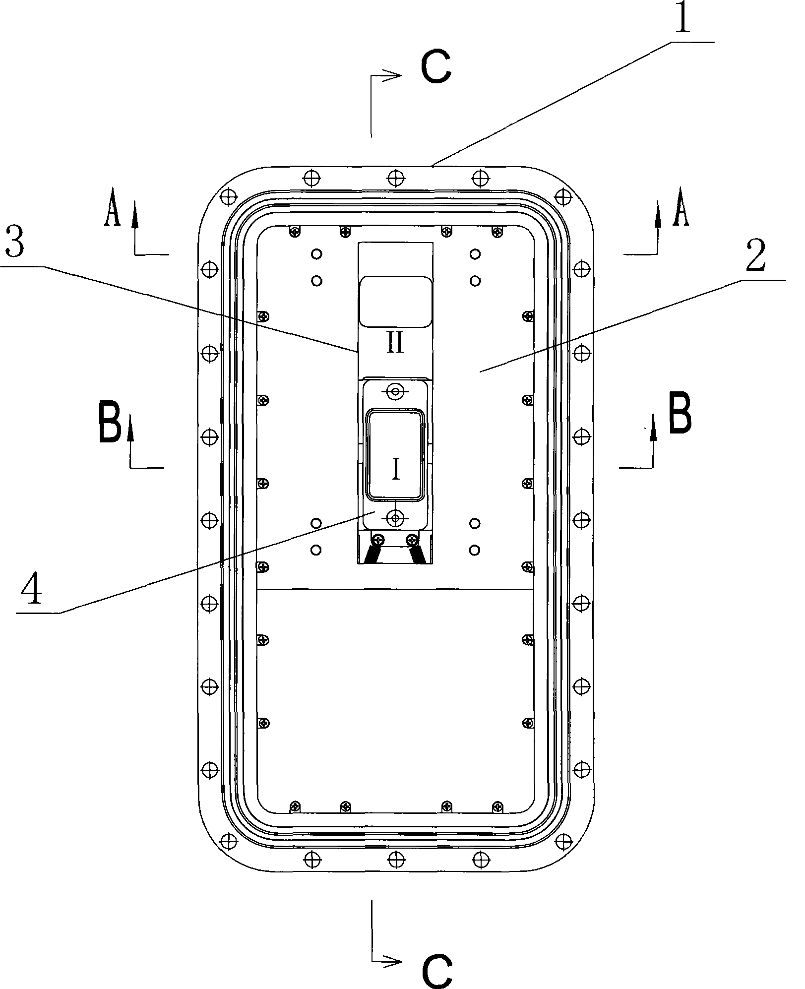 Electric connector automatic separating apparatus